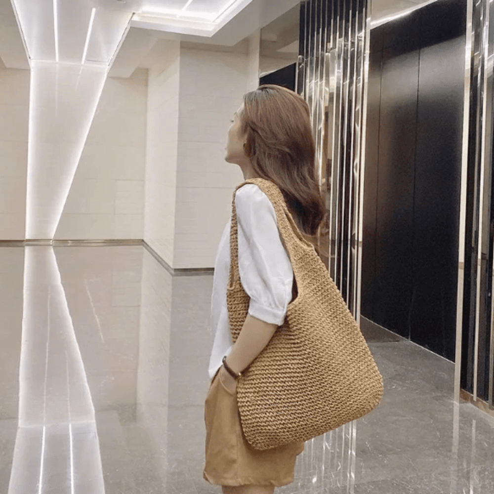 Casual Summer Shoulder Beach Bag - Wear n Wander