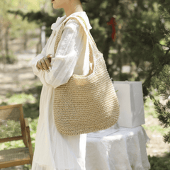 Casual Summer Shoulder Beach Bag - Wear n Wander