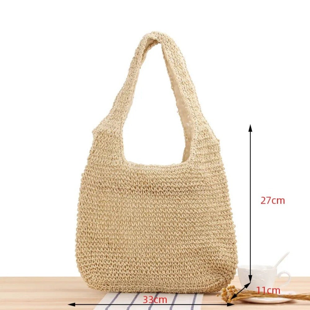 Casual Summer Shoulder Beach Bag - Wear n Wander