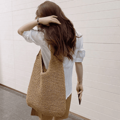 Casual Summer Shoulder Beach Bag - Wear n Wander