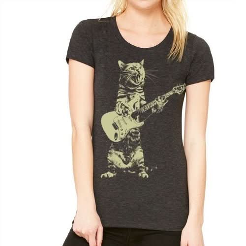 Cat playing guitar - Wear and Wander
