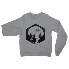 Cats Camping Womens Sweatshirt - Wear and Wander