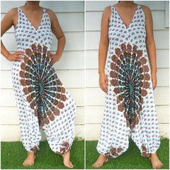 Chakra Hippie Jumpsuits, Boho Rompers, Festival Clothing - Wear and Wander