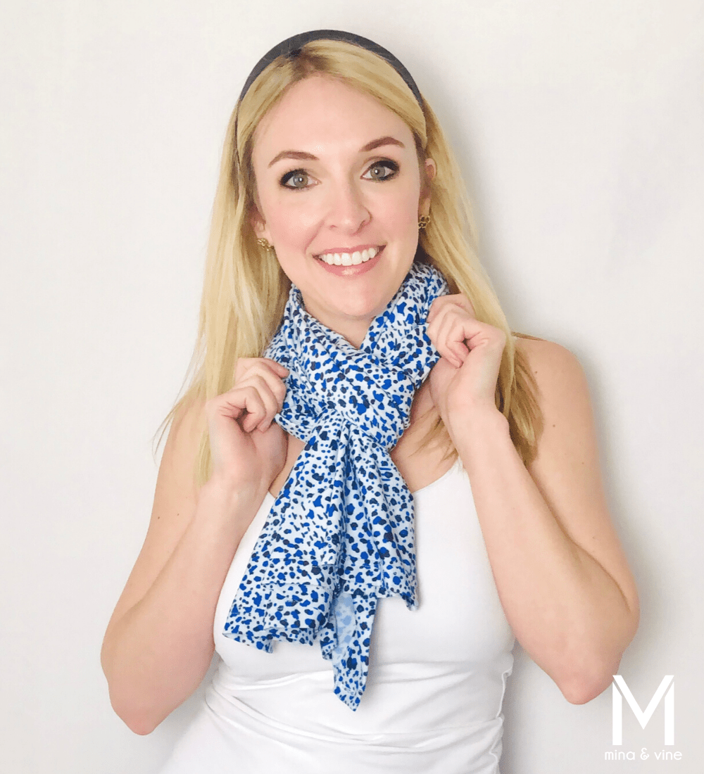 Cheeky Cheetah Multi - Way Smart Scarf - Wear and Wander