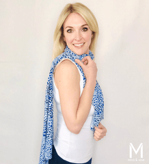 Cheeky Cheetah Multi - Way Smart Scarf - Wear and Wander