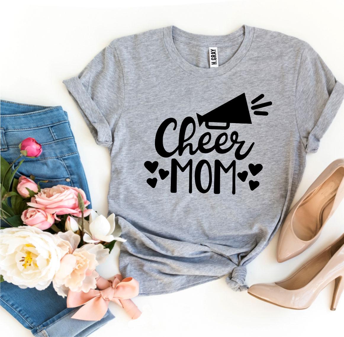 Cheer Mom T-shirt - Wear and Wander