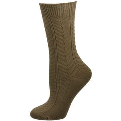 Chevron Pattern Medium Weight Bamboo Crew Socks 3 Pair Pack - Wear and Wander