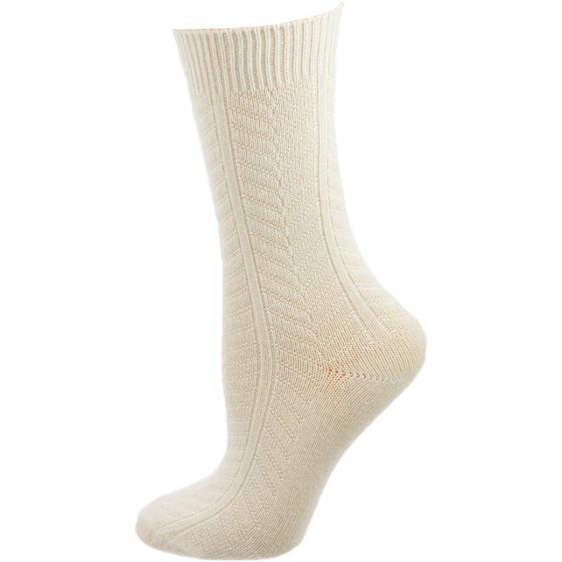 Chevron Pattern Medium Weight Bamboo Crew Socks 3 Pair Pack - Wear and Wander