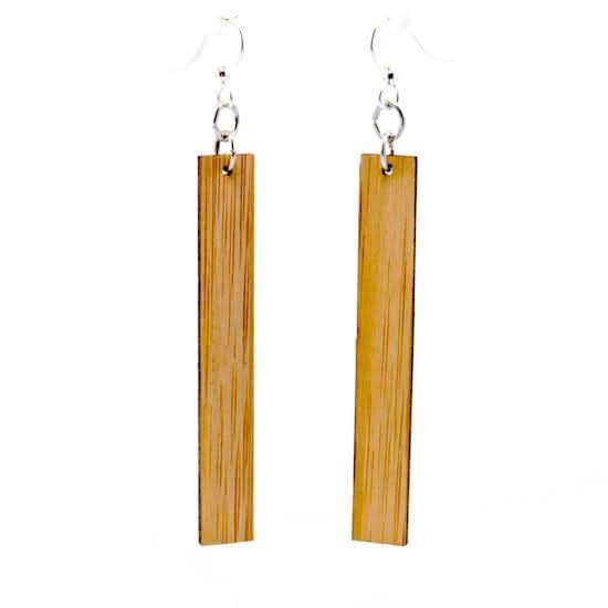 Chic Rectangle Bamboo Earrings 995 - Wear and Wander