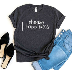 Choose Happiness T-shirt - Wear and Wander