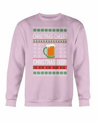 Christmas Cheers Beer Sweatshirt - Wear and Wander