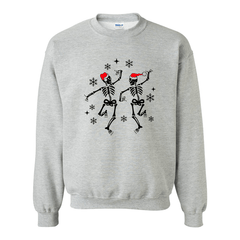 Christmas Dancing Skeleton Sweatshirt - Wear and Wander