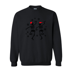 Christmas Dancing Skeleton Sweatshirt - Wear and Wander