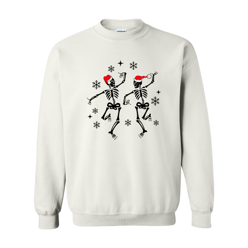 Christmas Dancing Skeleton Sweatshirt - Wear and Wander