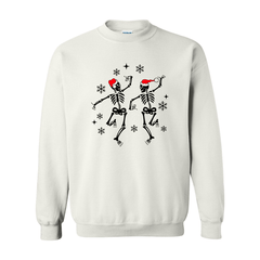 Christmas Dancing Skeleton Sweatshirt - Wear and Wander
