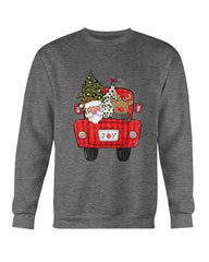 Christmas Santa Truck Sweatshirt - Wear and Wander