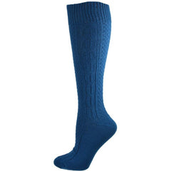 Classic Cable Knit Acrylic Knee High Socks 3 Pair Packs - Wear and Wander