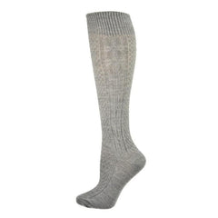 Classic Cable Knit Acrylic Knee High Socks 3 Pair Packs - Wear and Wander