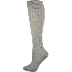 Classic Cable Knit Acrylic Knee High Socks 3 Pair Packs - Wear and Wander