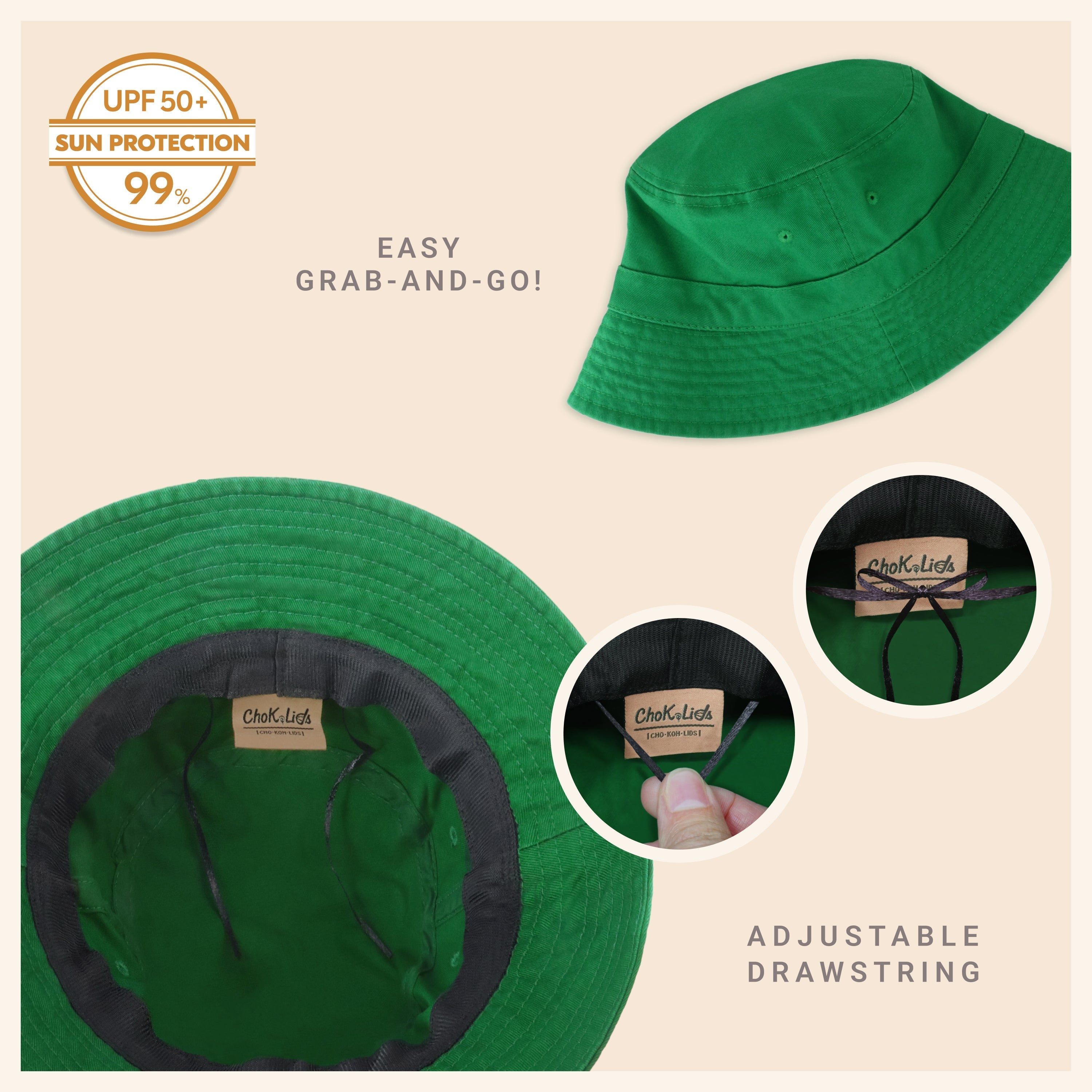 Classic Cotton Bucket Hat - Wear n Wander