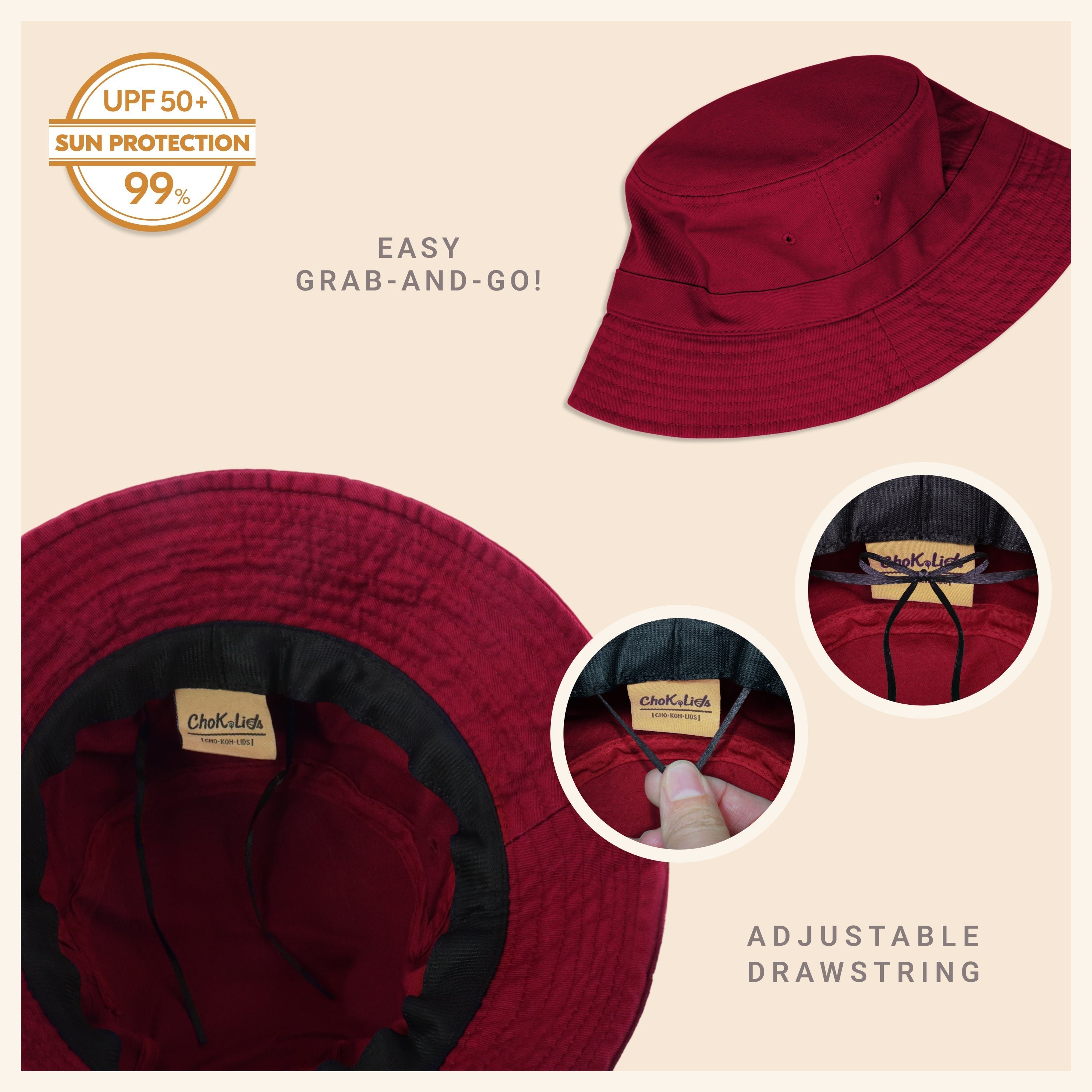 Classic Cotton Bucket Hat - Wear n Wander