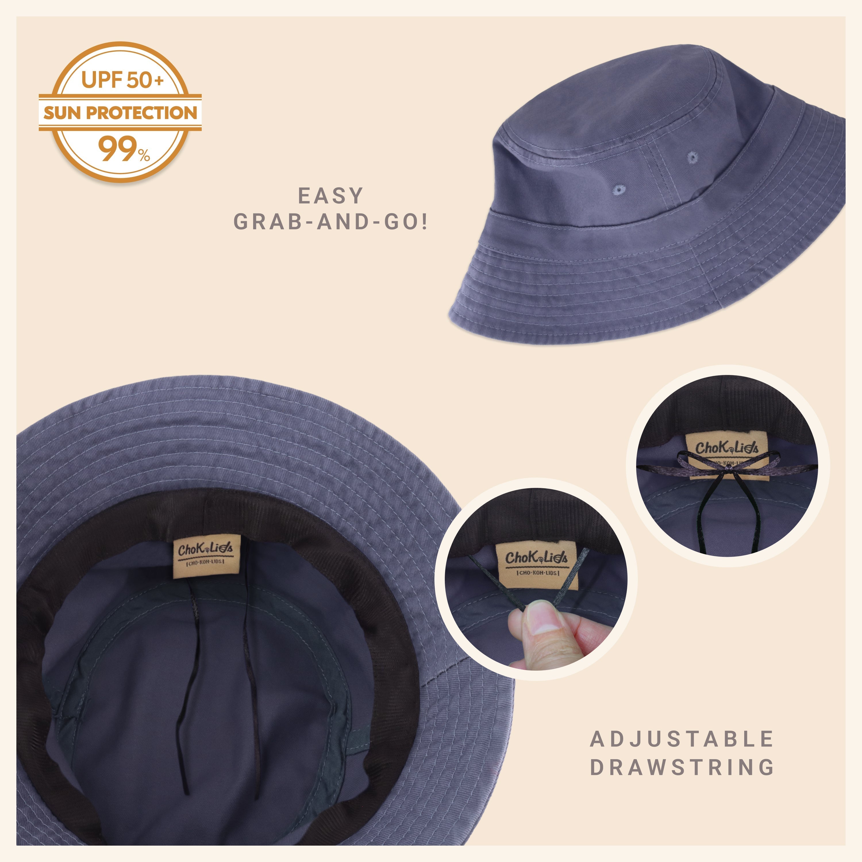 Classic Cotton Bucket Hat - Wear n Wander