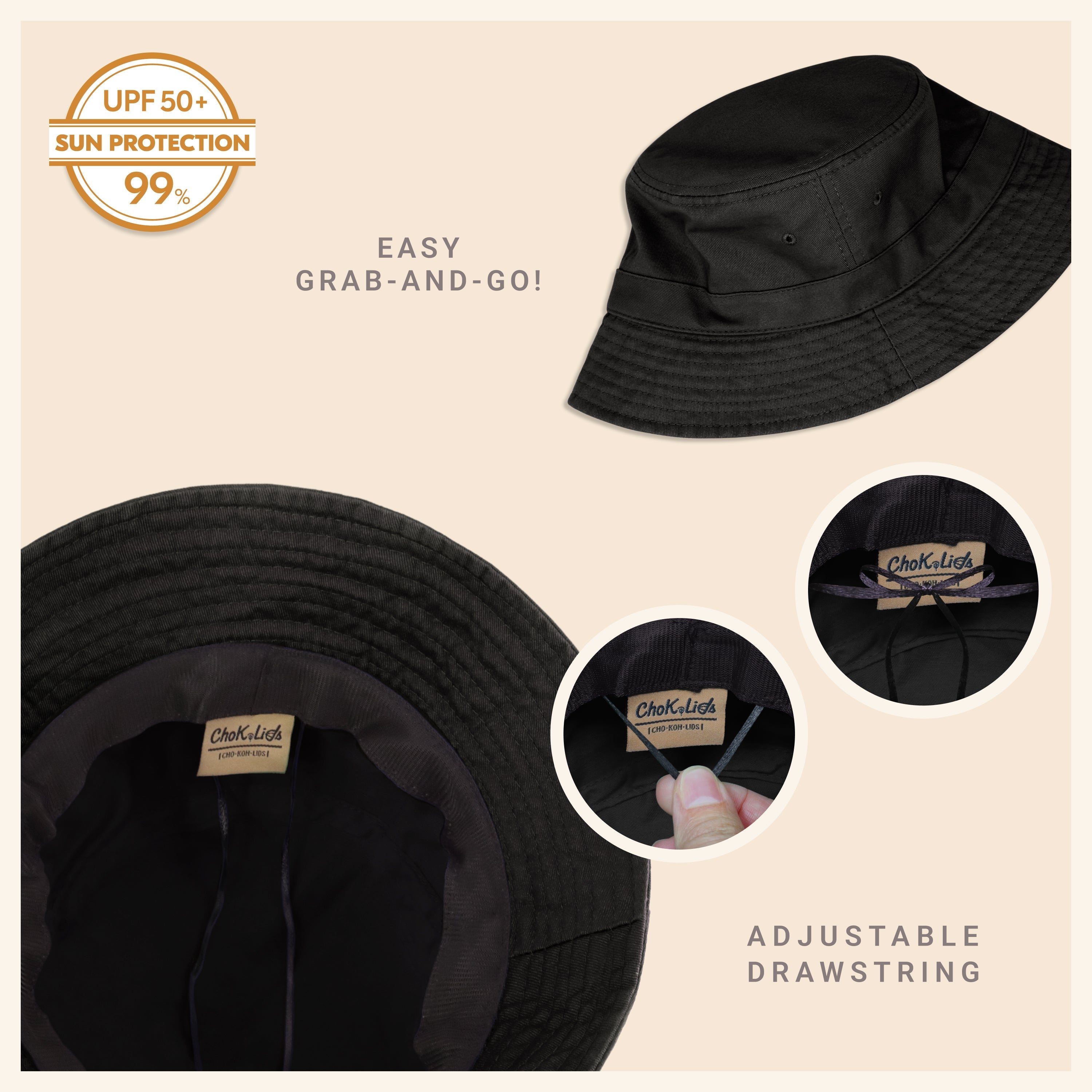 Classic Cotton Bucket Hat - Wear n Wander