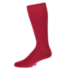 Classic Fine Ribbed Combed Cotton Crew Socks - Wear and Wander
