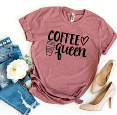 Coffee Queen T-shirt - Wear and Wander