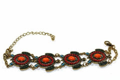 Colorful Bead Drop Turtle Bracelet - Wear and Wander