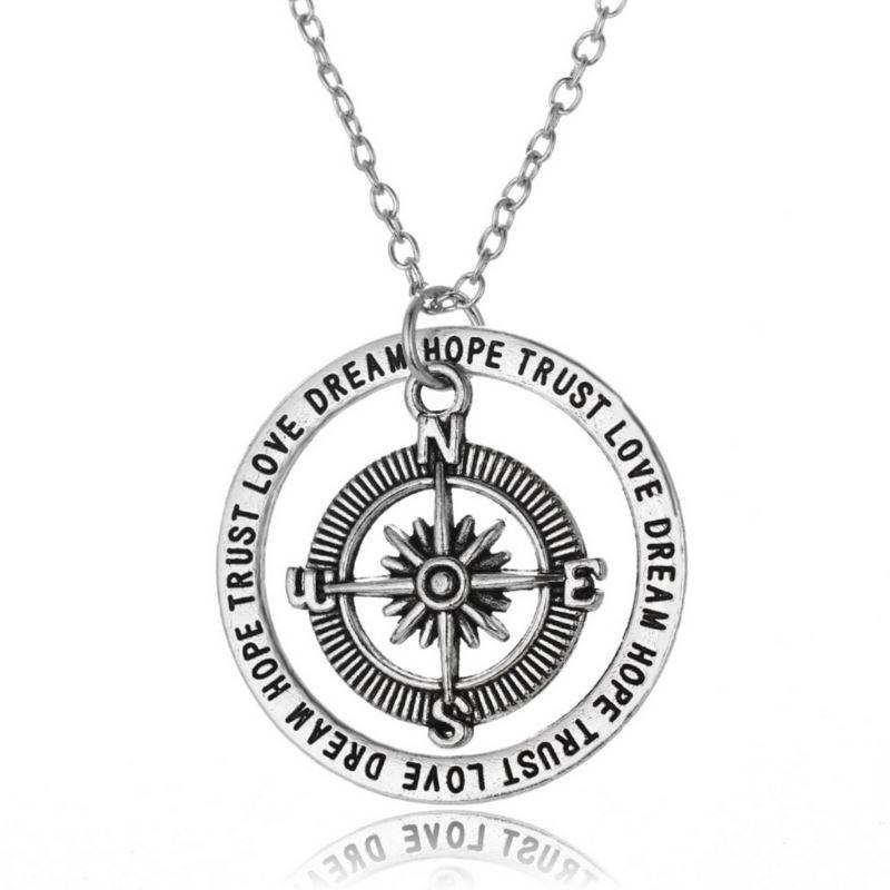 Compass Necklace - Wear and Wander