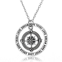 Compass Necklace - Wear and Wander