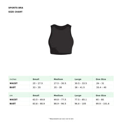 CORAL SPORTS BRA - Wear and Wander