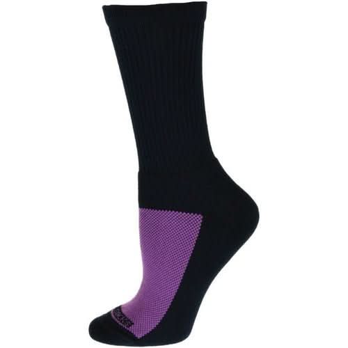 Cotton Crew Mesh Top Cushioned Sole Performance Socks - Wear and Wander