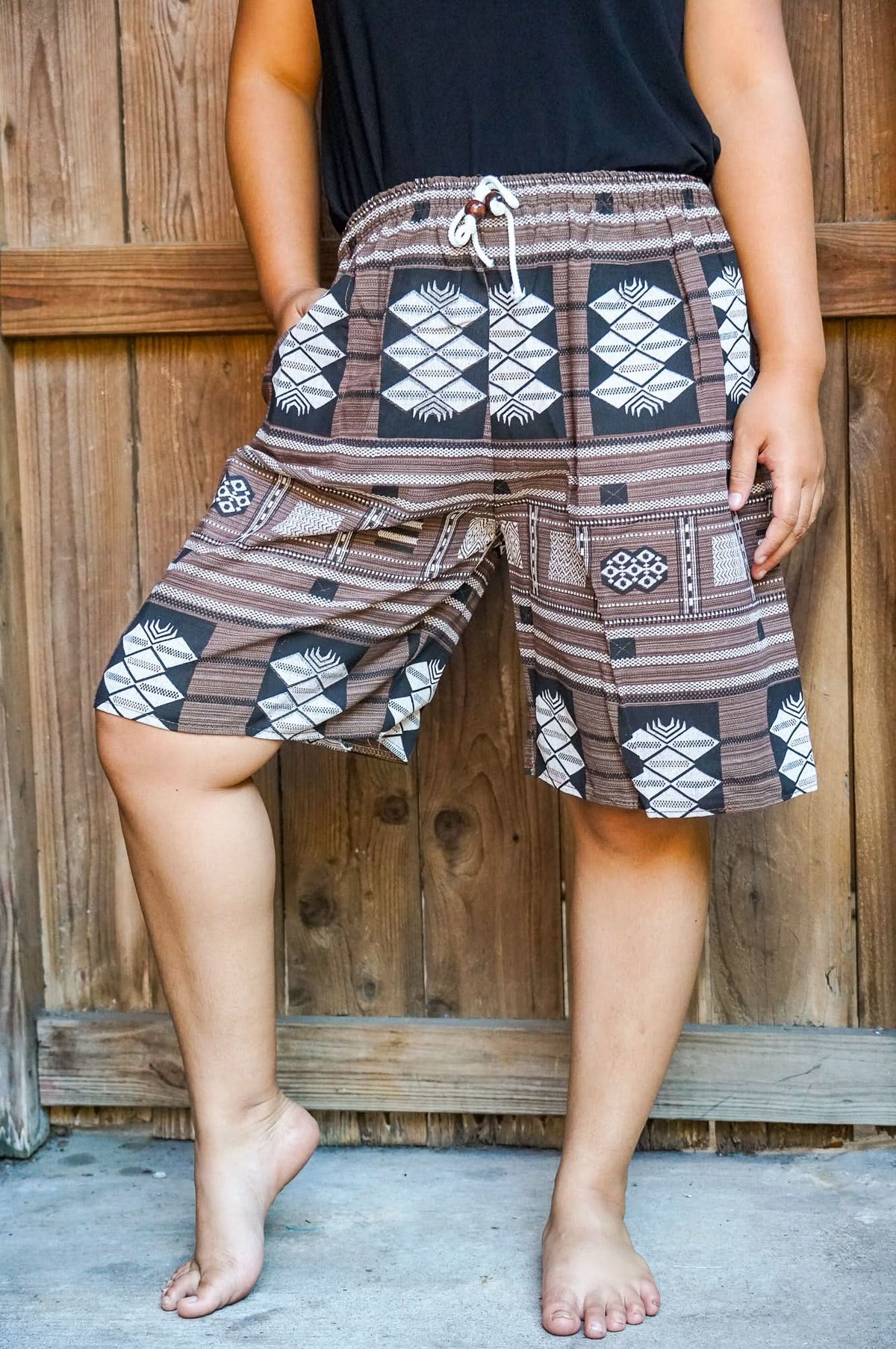 Cotton Tribal Boho Shorts Hippie Shorts Gypsy - Wear and Wander