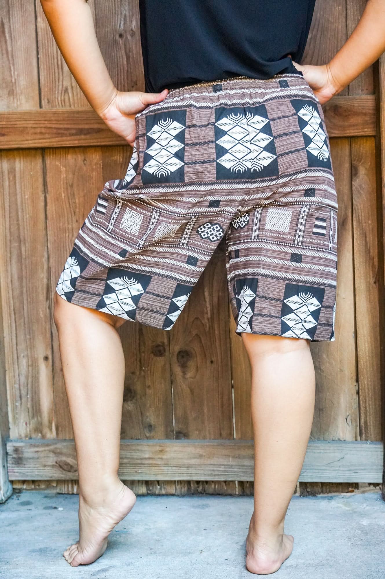 Cotton Tribal Boho Shorts Hippie Shorts Gypsy - Wear and Wander