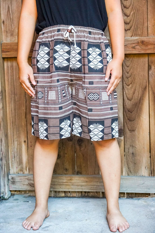 Cotton Tribal Boho Shorts Hippie Shorts Gypsy - Wear and Wander