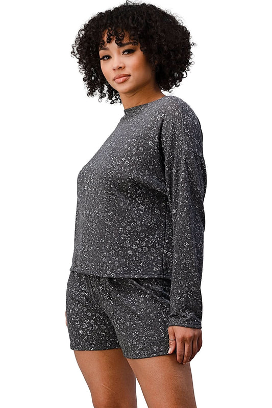 Cozy Printed Lounge Set for Women - Wear and Wander