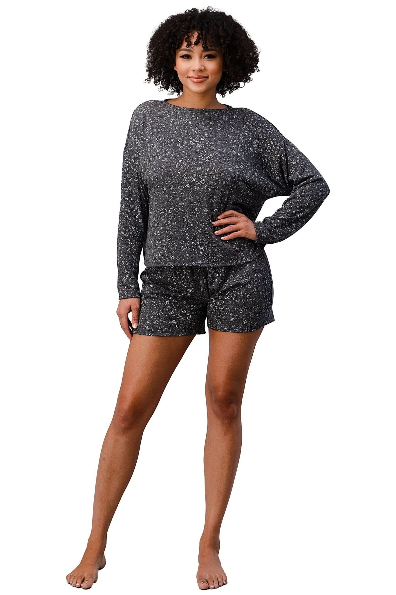 Cozy Printed Lounge Set for Women - Wear and Wander