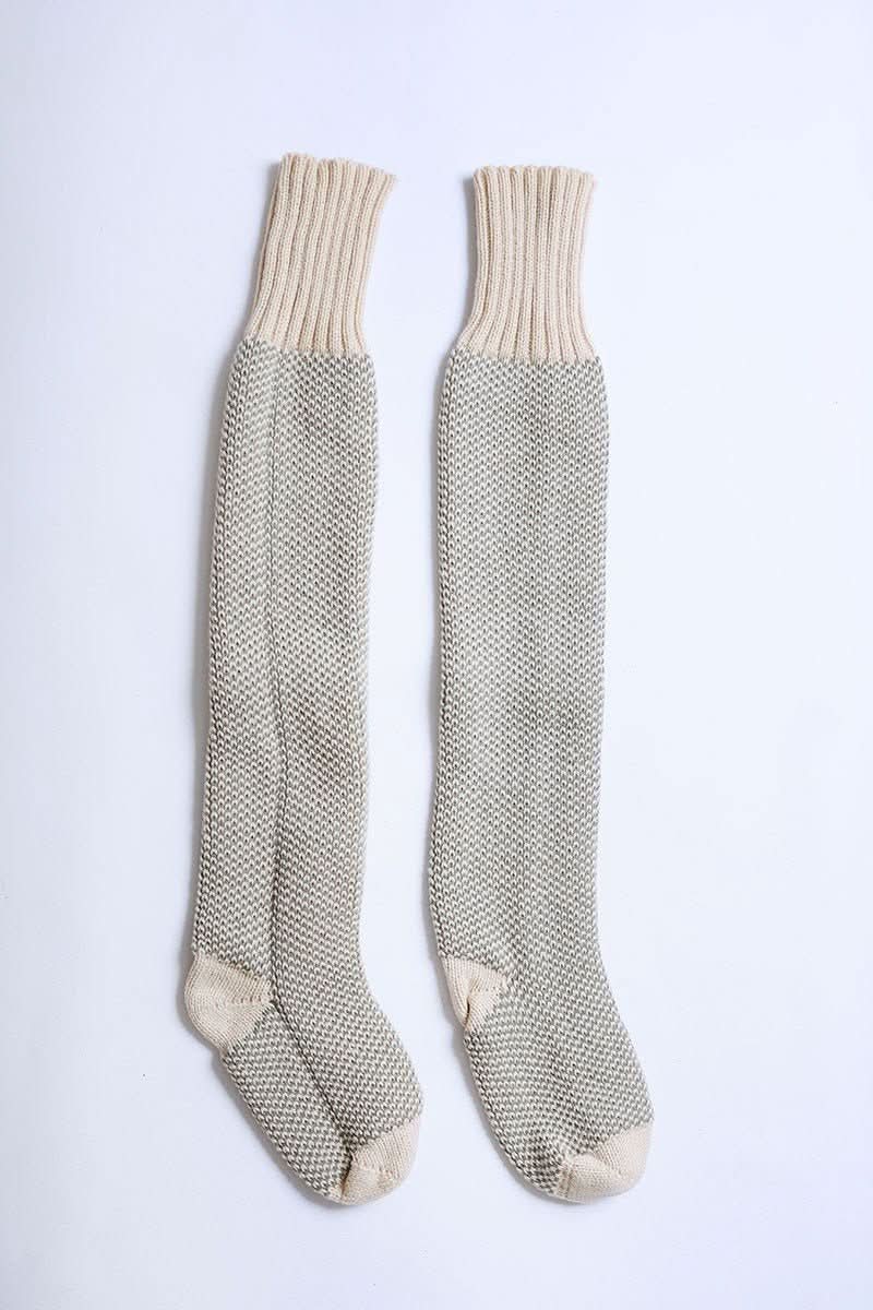 Cozy Ribbed Knit Lounge Socks - Wear and Wander