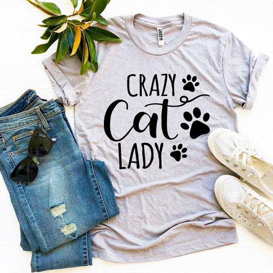 Crazy Cat Lady T-shirt - Wear and Wander