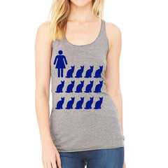 Crazy cat lady tank top - Wear and Wander