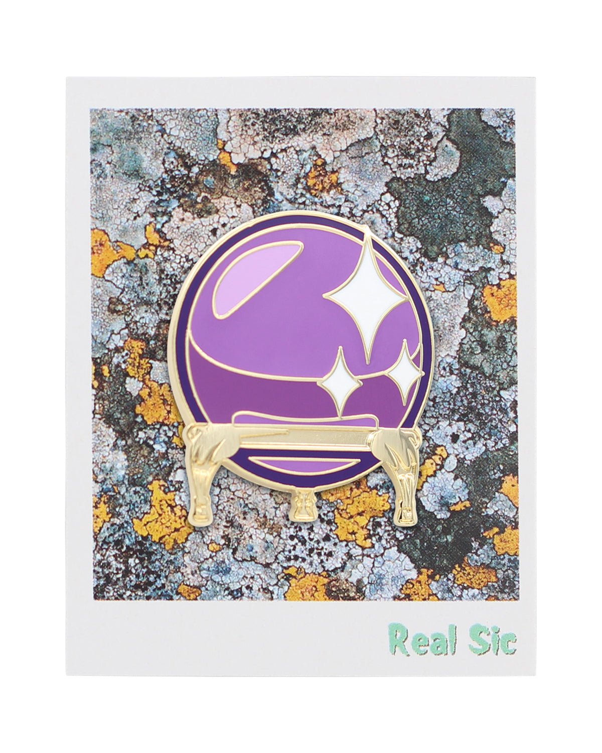 Crystal Ball Enamel Pin – Occult & Kawaii Pin - Wear and Wander