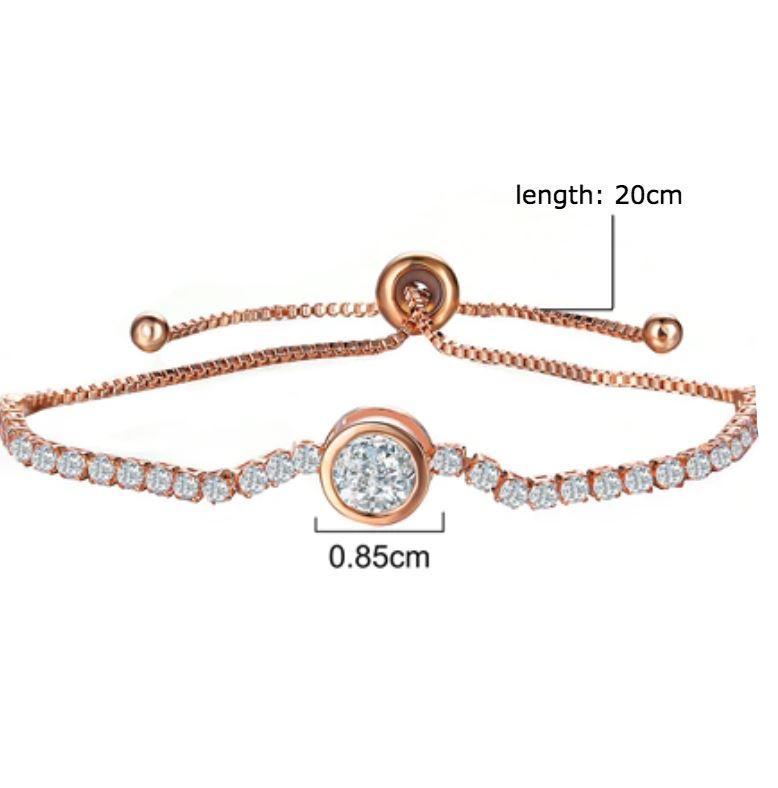 Crystal Tennis Bracelet - Wear and Wander