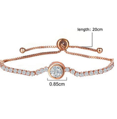 Crystal Tennis Bracelet - Wear and Wander