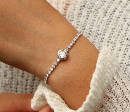 Crystal Tennis Bracelet - Wear and Wander