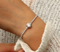 Crystal Tennis Bracelet - Wear and Wander