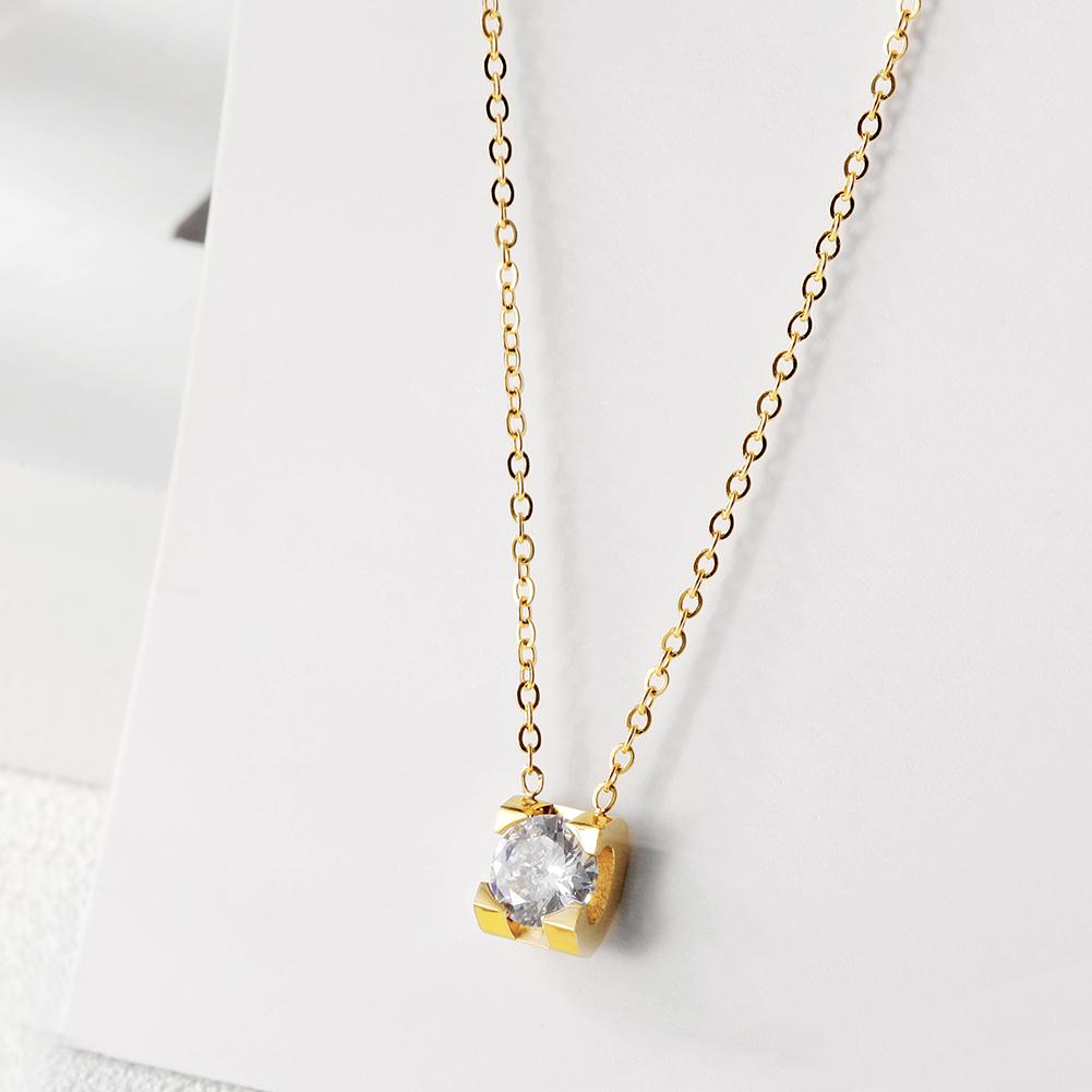 Cubic Zirconia Pendant Necklace - Wear and Wander