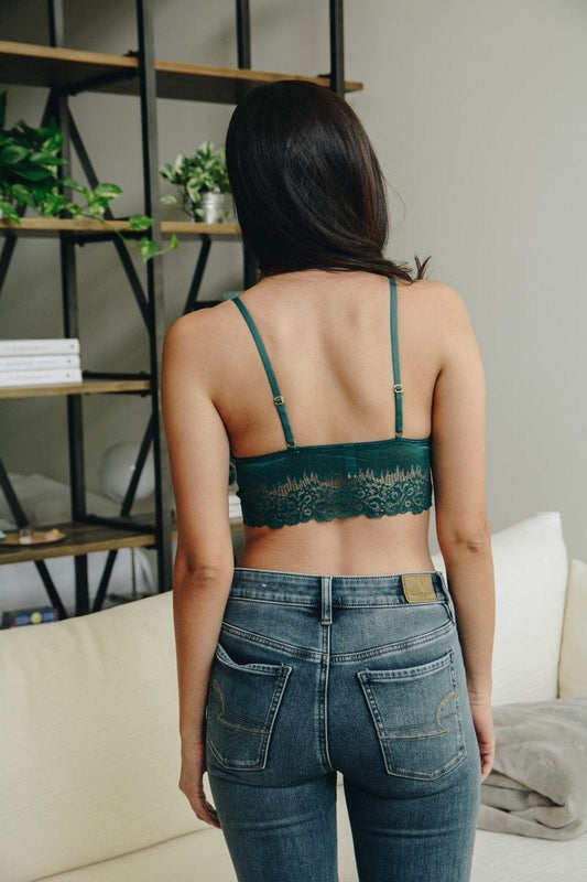 Cut Out Lace Bralette - Wear and Wander