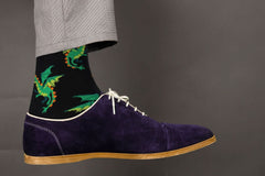 Cute Casual Designer Animal Socks - Dragon for Men and Women - Wear and Wander